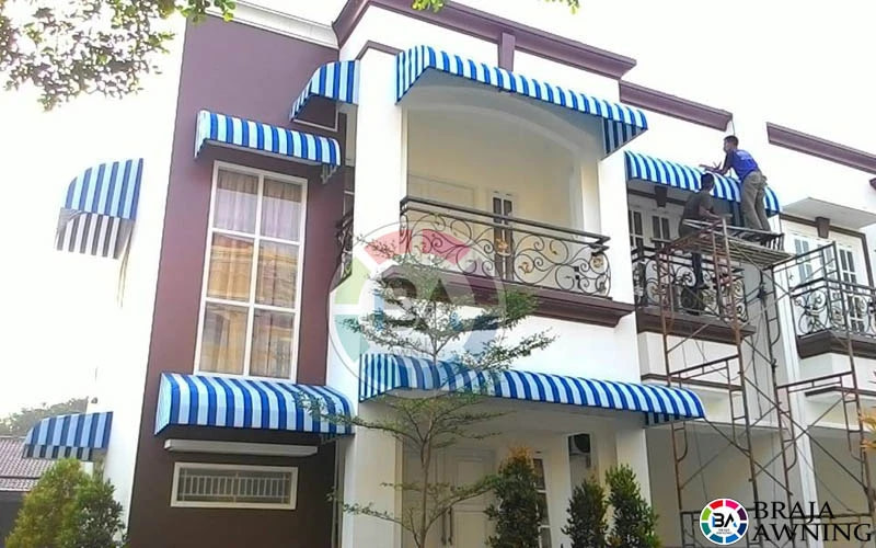 canopy kain rumah biru salur