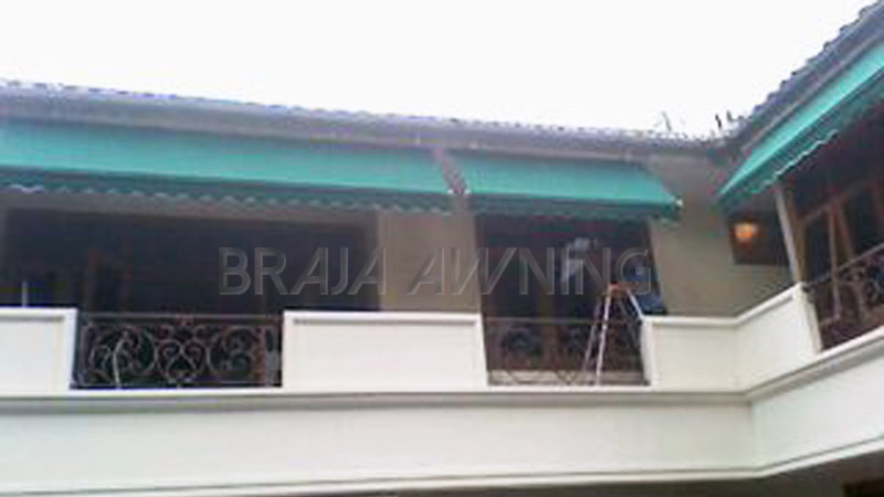 canopy kain atap jendela rumah