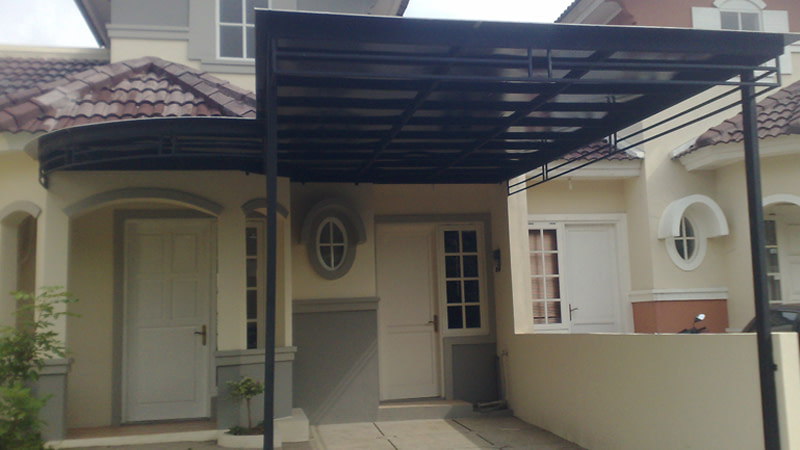 canopy polycarbonate teras & carport rumah
