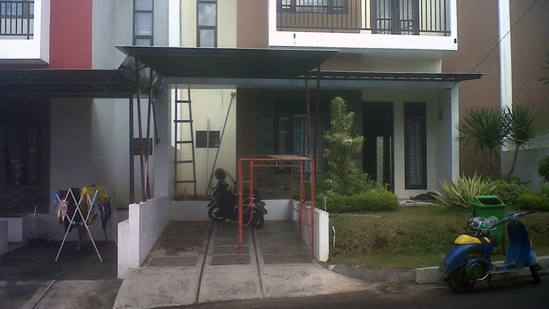 canopy polycarbonate teras garasi rumah